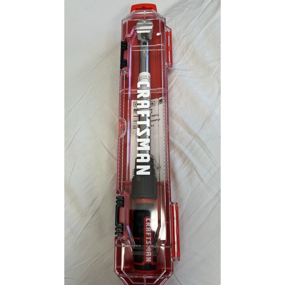 Craftsman CMMT99433 3/8" Drive Micrometer Torque Wrench 20-100 ft-lbs NEW